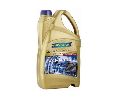 Трансмиссионное масло RAVENOL ATF 5/4 HP Fluid, 4л
