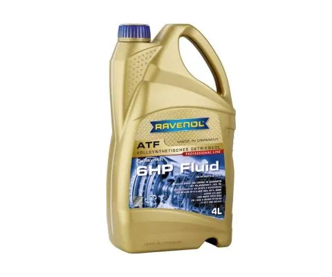 Трансмиссионное масло RAVENOL 6HP ATF, 4л