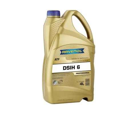 Трансмиссионное масло RAVENOL ATF DSIH 6, 4л