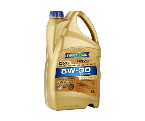 Моторное масло RAVENOL DXG 5W30, 5л
