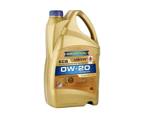 Моторное масло RAVENOL Eco Synth ECS 0W20, 4л
