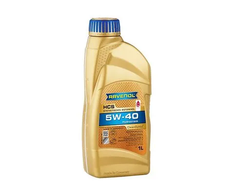 Моторное масло RAVENOL HCS 5W40, 1л