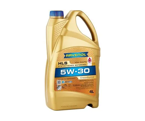 Моторное масло RAVENOL HLS 5W30, 4л