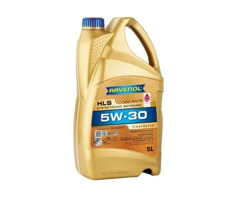 Моторное масло RAVENOL HLS 5W30, 5л