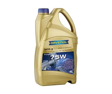 Трансмиссионное масло RAVENOL MTF-3 75W, 4л