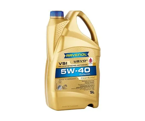 Моторное масло RAVENOL VSI 5W40, 5л