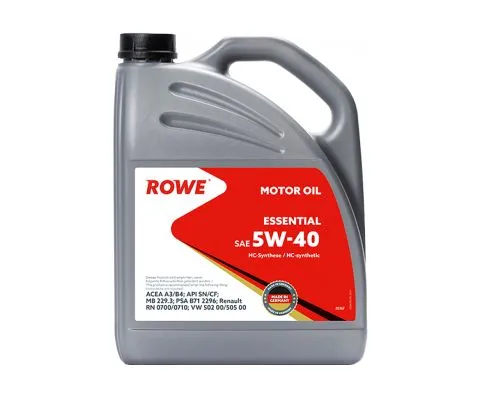Моторное масло ROWE Essential 5W40, 4л