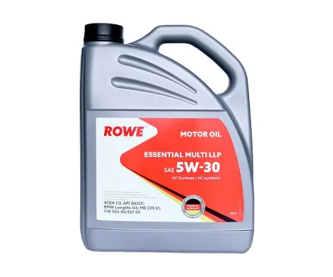 Моторное масло ROWE Essential Multi LLP 5W30, 4л