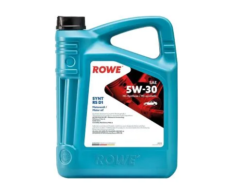 Моторное масло ROWE Hightec Synt RS D1 5W30, 4л