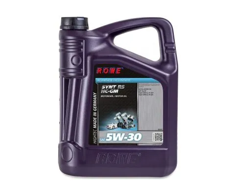 Моторное масло ROWE Hightec Synt RS HC-GM 5W30, 5л