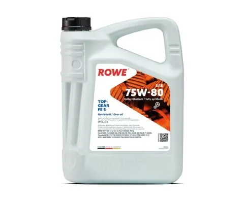 Трансмиссионное масло ROWE Hightec Topgear FE S 75W80, 5л