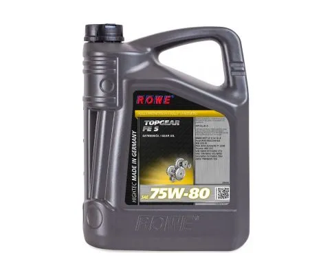 Трансмиссионное масло ROWE Hightec Topgear FE S 75W80, 5л