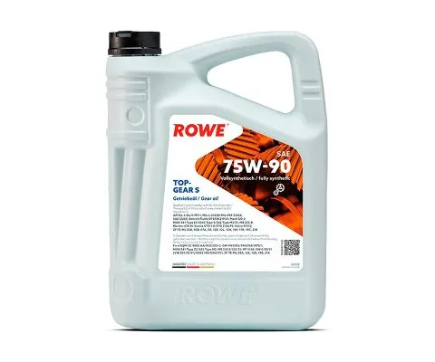 Трансмиссионное масло ROWE Hightec Topgear S 75W90, 5л