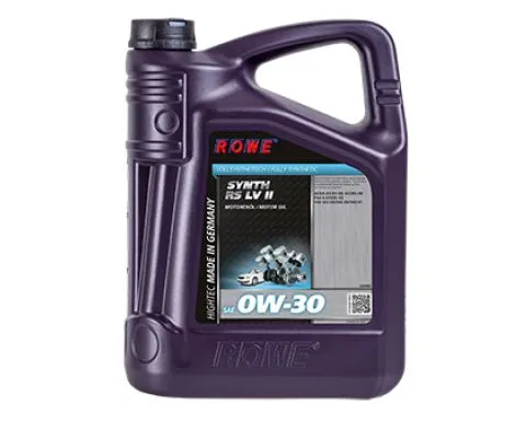 Моторное масло ROWE Hightec Synt RS LV II 0W30, 5л