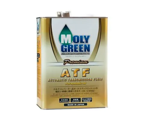 Трансмиссионное масло MOLYGREEN Premium ATF, 4л