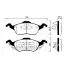 Тормозные колодки MADFIL PN0119 (Ford Focus)