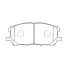Тормозные колодки MADFIL PN1497 (Toyota Harrier, Lexus RX)