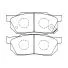 Тормозные колодки MADFIL PN8263 (Honda Civic, Fit, Logo)