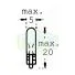Лампа дополнительного освещения TRIFA W1.2W 12V 1.2W W2x4.6d, 1шт