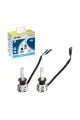 Лампа головного света NARVA Range Performance LED H1 12/24V 19W P14.5s, набор 2шт