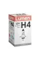 Лампа головного света LUMEN Standard H4 12V 60/55W P43t, 1шт