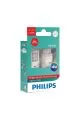 Сигнальная лампа PHILIPS Ultinon LED-Red W21W 12V 2.7W WX3x16d, набор 2шт